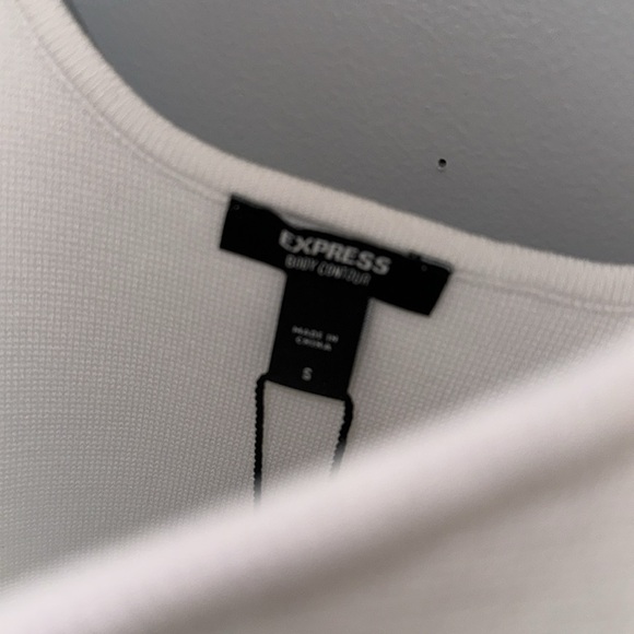Express White Body Contour Tank - Picture 2 of 2